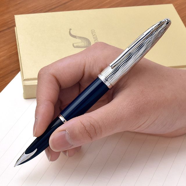 WATERMAN ウォーターマン 限定品 万年筆 カレン・デラックス ブルーST