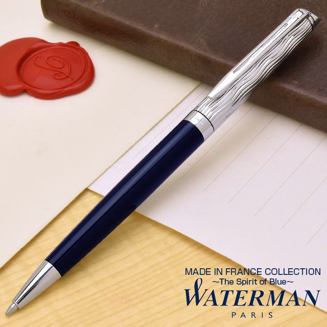 WATERMAN（ウォーターマン） 限定品 ボールペン メトロポリタン デラックス ブルーCT スペシャルエディション 21 66483