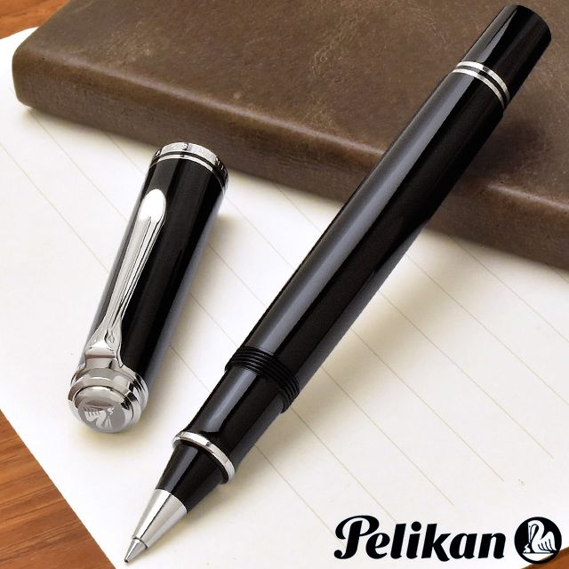 【日本未発売】Pelikan（ペリカン）ローラーボール スーベレーン R605 ブラック