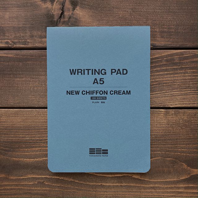 山本紙業 ノートパッド WRITING PAD A5 / NEW CHIFFON CREAM MPA5-003