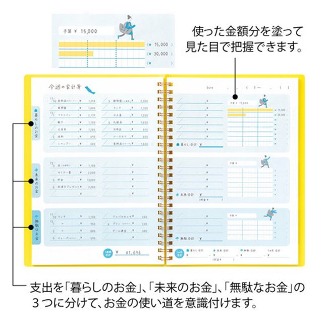 ミドリ 記録帳 お金 A5 26890