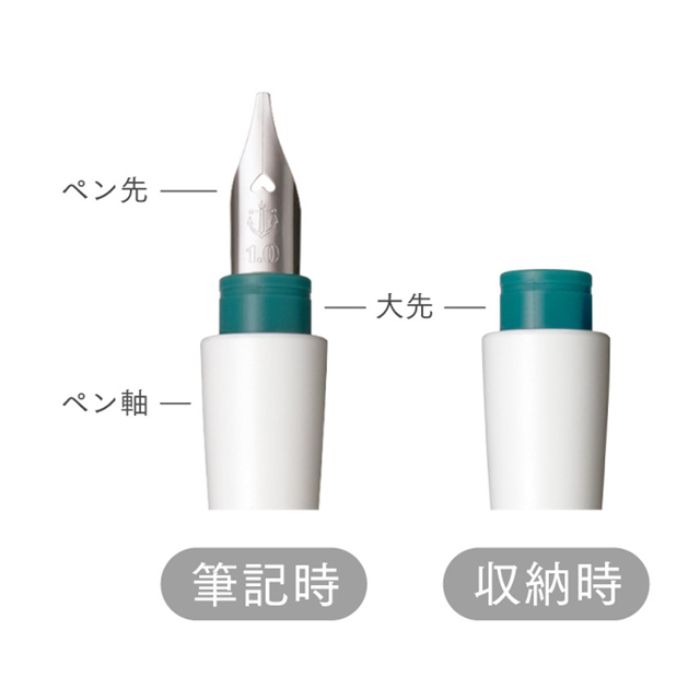 セーラー万年筆 万年筆ペン先のつけペン hocoro(ホコロ)ダブル