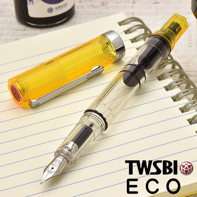 TWSBI（ツイスビー） 万年筆 ECO トランスイエロー M2531-