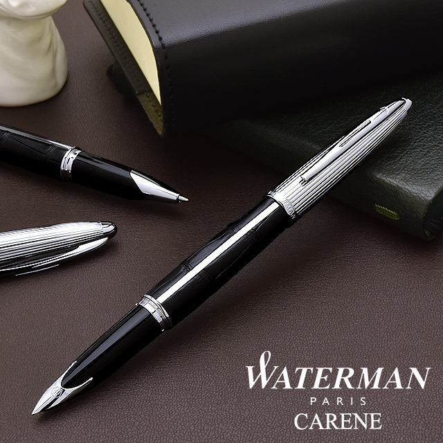 WATERMAN ウォーターマン 数量限定 万年筆 カレン アリゲーターST ...