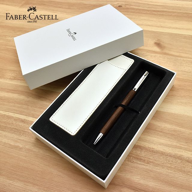 FABER-CASTELL（ファーバーカステル） 限定品 ボールペン 新学期セット2022 アンビション ウォルナット 148531