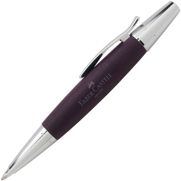 FABER-CASTELL（ファーバーカステル）限定品 ボールペン 新学期セット2025 エモーション ウッド＆クローム 梨の木 ダークブラウン 148381