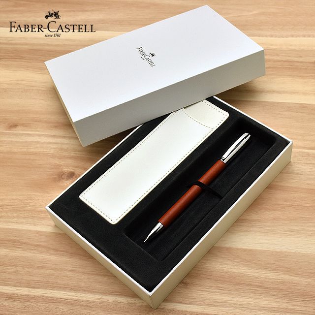 FABER-CASTELL（ファーバーカステル） 限定品 ペンシル 新学期セット2024 アンビション 梨の木 ブラウン 0.7mm 138131