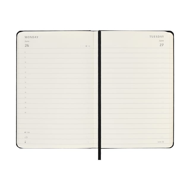 【ポイント15倍】MOLESKINE（モレスキン） 2023年1月はじまり デイリーダイアリー ハードカバー ポケットサイズ