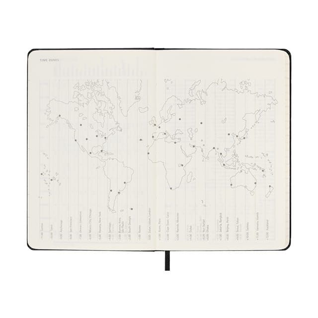 【ポイント15倍】MOLESKINE（モレスキン） 2023年1月はじまり デイリーダイアリー ハードカバー ポケットサイズ