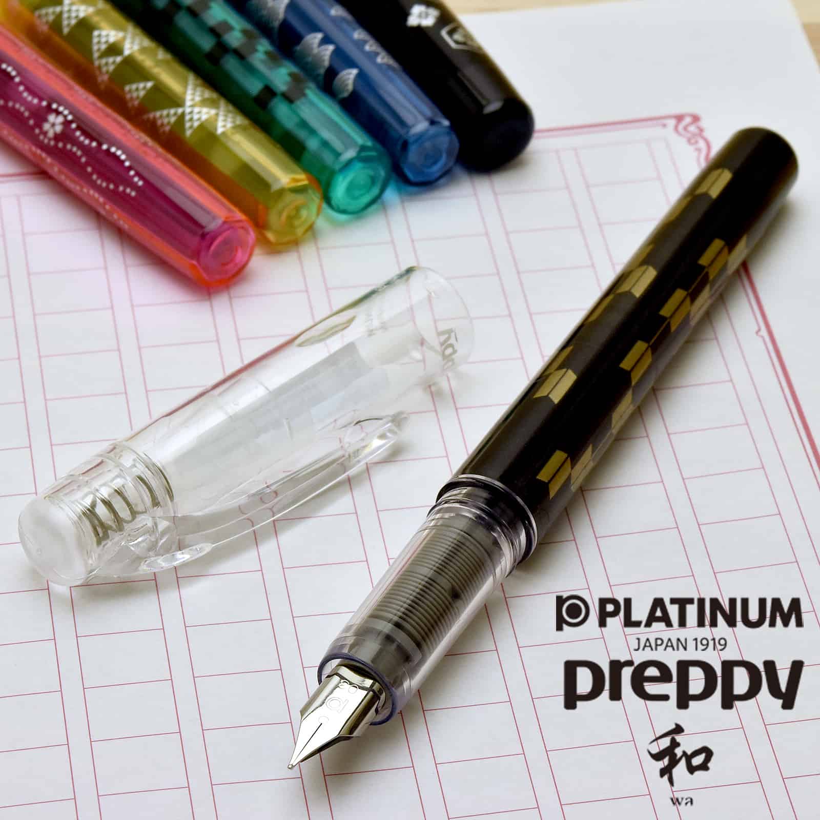 PLATINUM（プラチナ万年筆） 限定品 万年筆 プレピー 和 PSQ-500