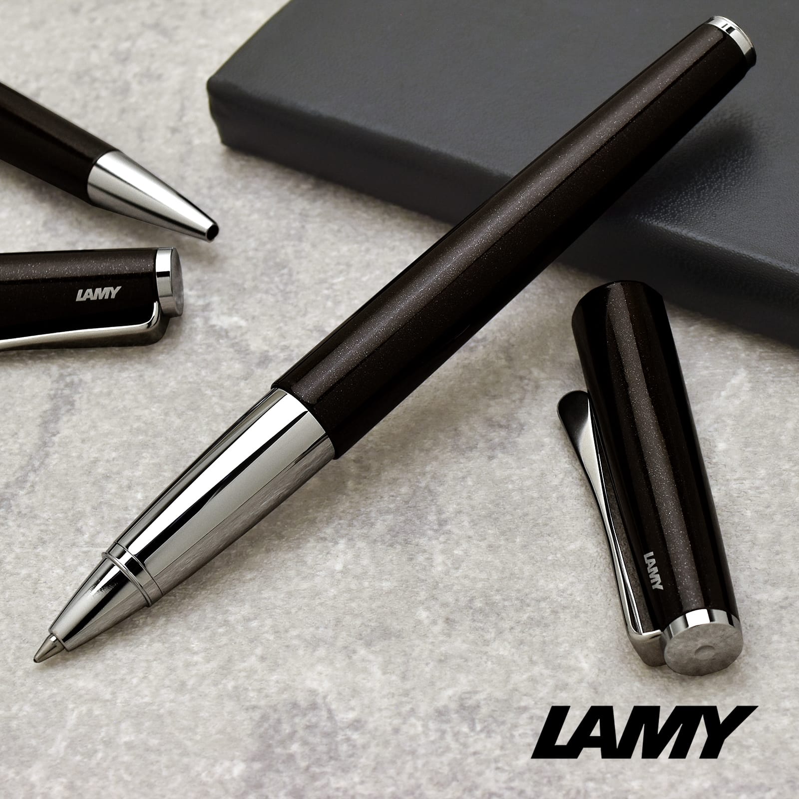 LAMY（ラミー）限定品 ローラーボール ステュディオ ダークブラウン L369DB