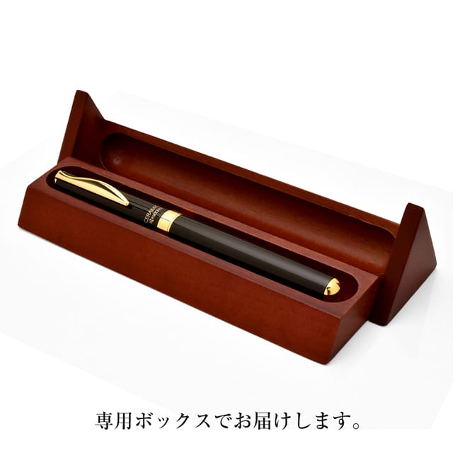 京セラ 水性セラミックボールペン 天然木製ケース入り