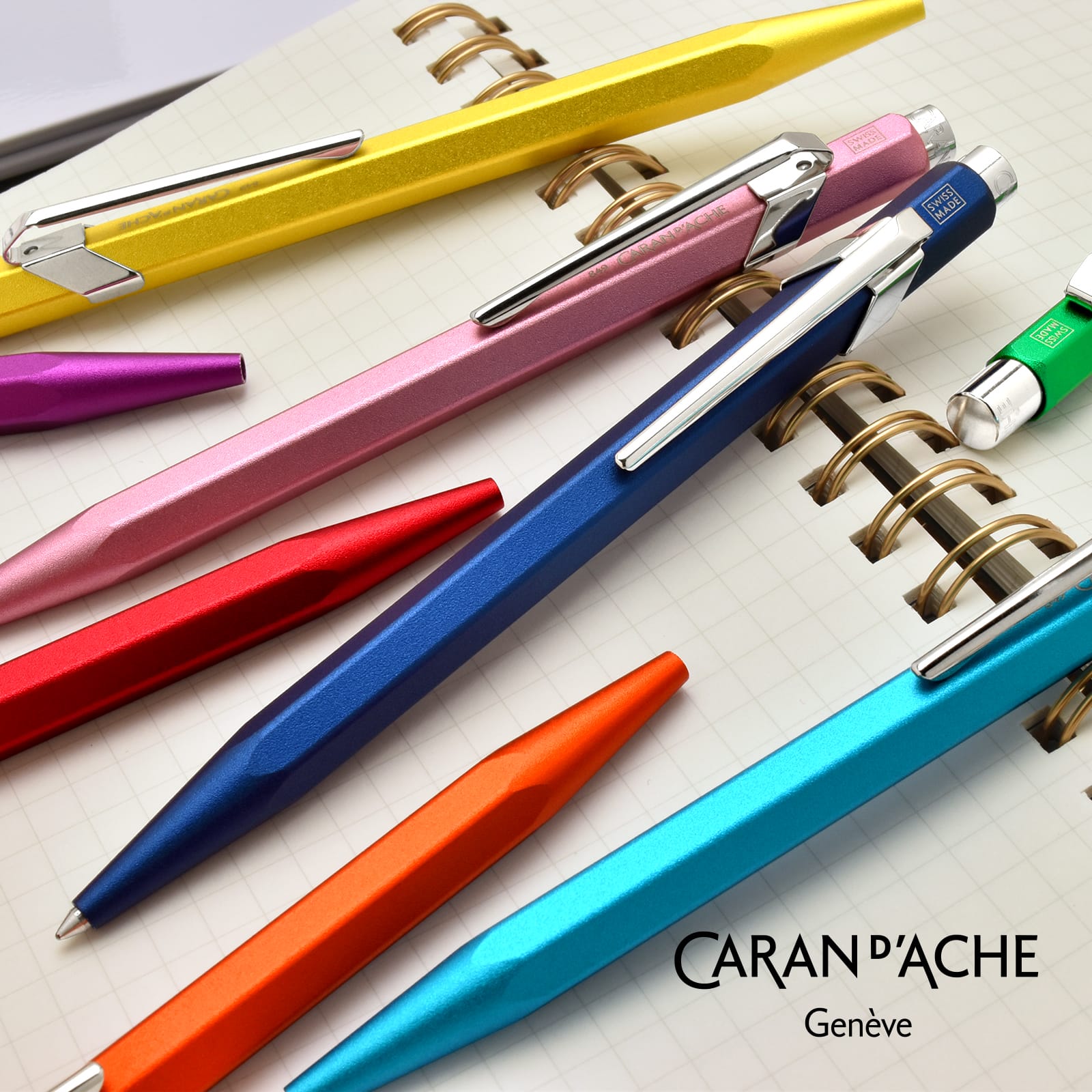 Caran d'Ache ボールペン（箱付き） - 筆記具