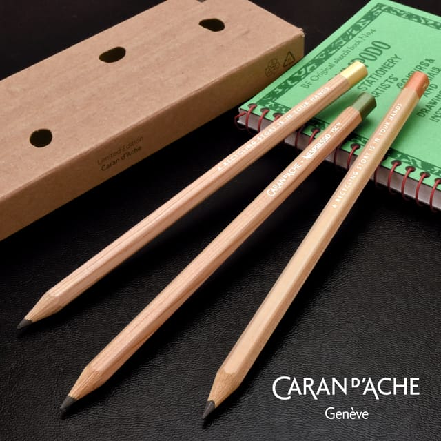CARAN D'ACHE（カランダッシュ）カランダッシュ＋ネスプレッソ 限定 鉛筆 ペンシルセット エディション2 0341-103