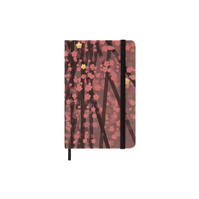 MOLESKINE(モレスキン)限定品 ノート さくら 津村耕佑 横罫 ポケットサイズ LESU06MM710
