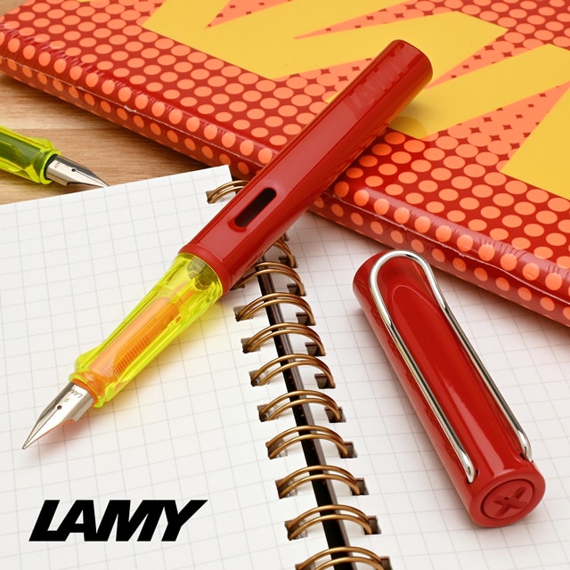 LAMY（ラミー）限定品 アルスターグロッシーレッド 万年筆セット L22SET-F