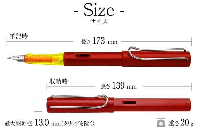 LAMY ラミー 限定品 アルスターグロッシーレッド 万年筆セット L22SET