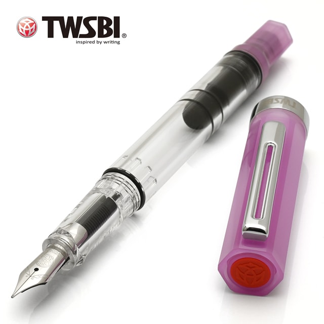 TWSBI（ツイスビー）限定品 万年筆 ECO（エコ） グローパープル