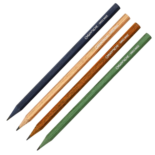 CARAN D'ACHE（カランダッシュ）鉛筆 エディション10 フレグランス ペンシル 4本セット 0361-414-10