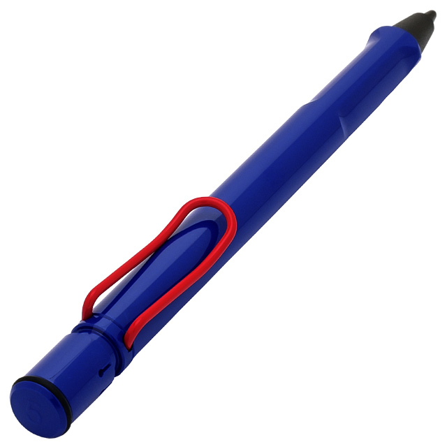 LAMY（ラミー） 限定品 ペンシル safari blue red clip（サファリ ブルーレッドクリップ） 0.5mm芯 L114R