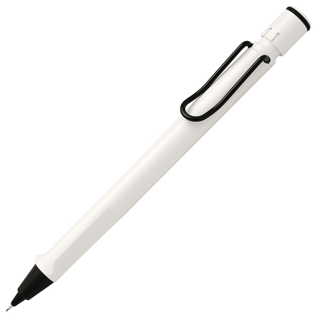 LAMY（ラミー）限定品 ペンシル サファリ ホワイトブラッククリップ L119WTB