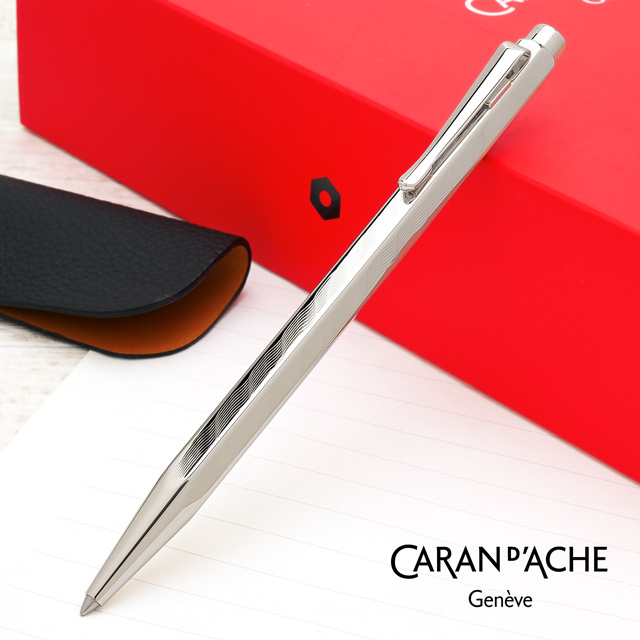 CARAN D'ACHE（カランダッシュ）限定品 ボールペン フレッシャーズ2023 エクリドール ウェーブ 1本挿しペンシースギフトセット 8902-523