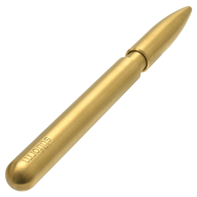 即日出荷OK】stilform（スティルフォーム）ボールペン Pen Gold Brass