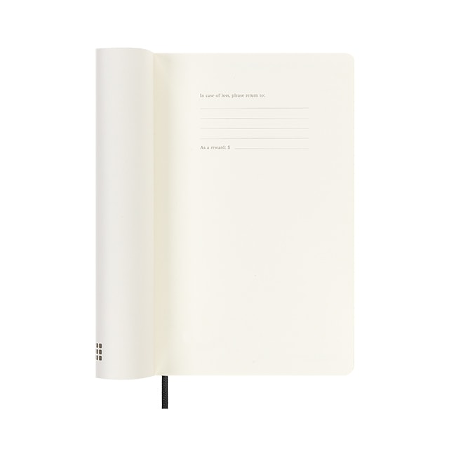 MOLESKINE（モレスキン）2023年7月はじまり デイリーダイアリー ソフトカバー ラージサイズ ブラック DSB18DC3Y24