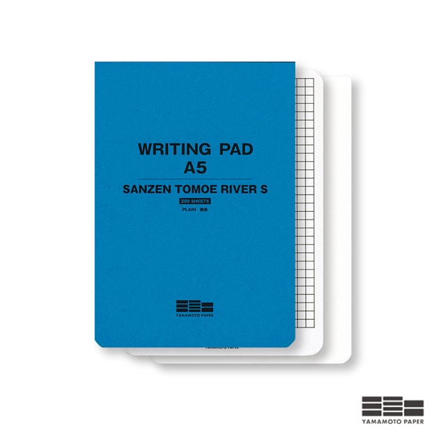 山本紙業 ノートパッド WRITING PAD A5 / SANZEN TOMOE RIVER S MPA5-004