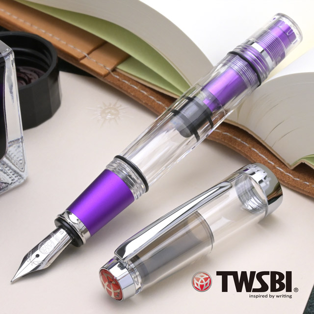 TWSBI（ツイスビー） 万年筆 ダイヤモンド mini AL グレープ