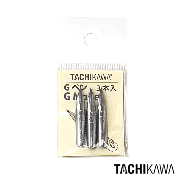 タチカワ ペン先 Gペン 3本入り T33