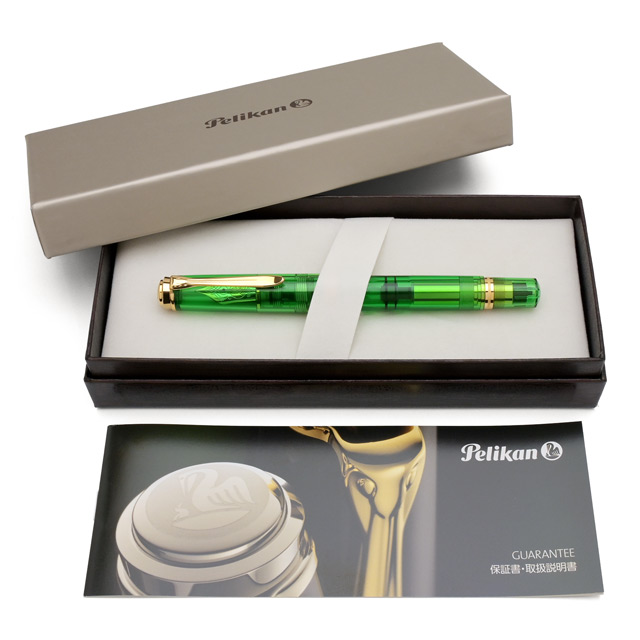 Pelikan（ペリカン）万年筆 特別生産品 スーベレーンM800 グリーンデモンストレーター