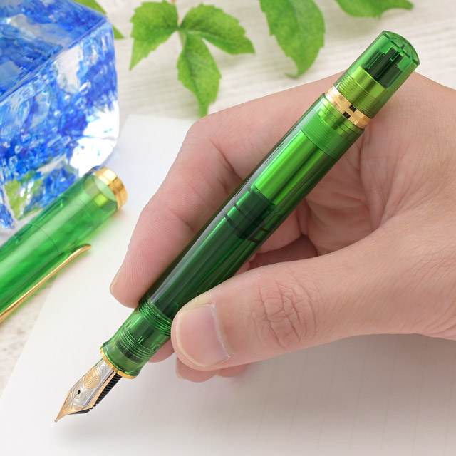 Pelikan（ペリカン）万年筆 特別生産品 スーベレーンM800 グリーンデモンストレーター