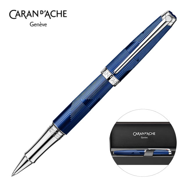 CARAN D'ACHE（カランダッシュ）ローラーボール レマンコレクション ブルマリン 4779-169