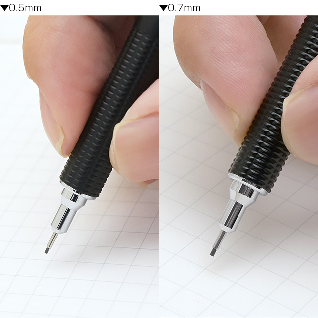 選べる２種のサイズラインナップ TWSBI（ツイスビー） ペンシル PRECISION ブラック 格納式(RTパイプ) 0.5mm 0.7mm