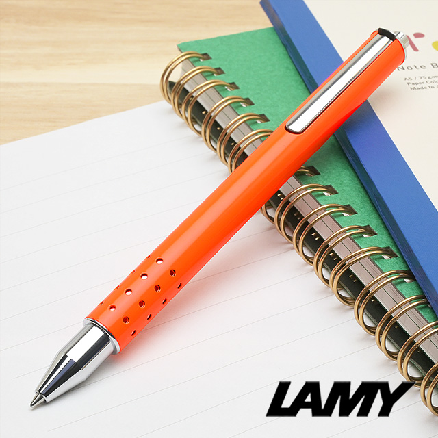 LAMY（ラミー） 限定品 ローラーボール スウィフト ネオンオレンジ L335NO