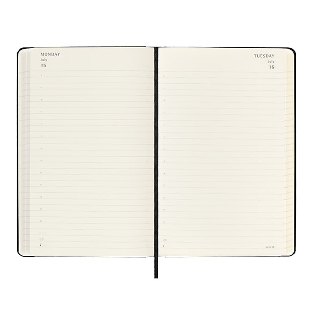 MOLESKINE（モレスキン）2024年1月はじまり デイリーダイアリー ハードカバー ラージサイズ