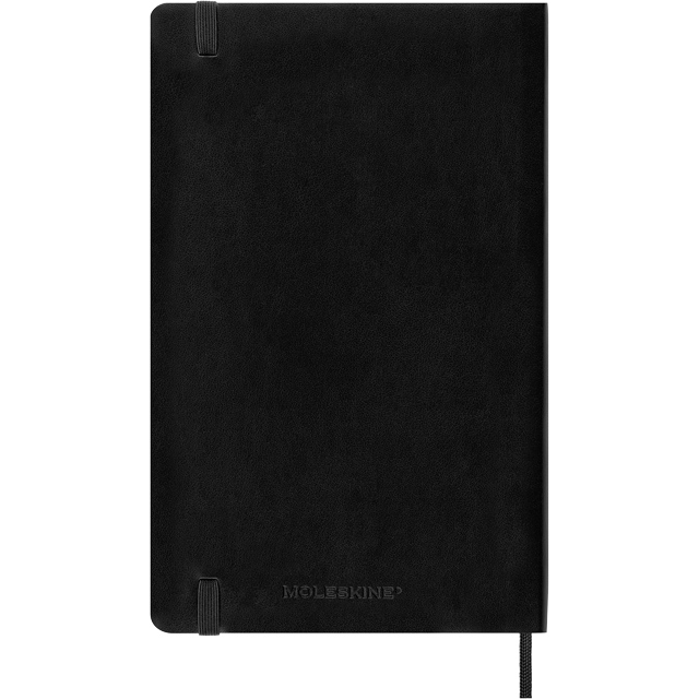 MOLESKINE（モレスキン）2024年1月はじまり ホリゾンタルウィークリーダイアリー ソフトカバー ラージサイズ ブラック DSB12WH3Y24