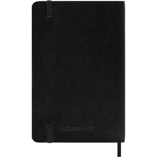 MOLESKINE（モレスキン）2024年1月はじまり マンスリーダイアリー ソフトカバー ポケットサイズ ブラック DSB12MN2Y24