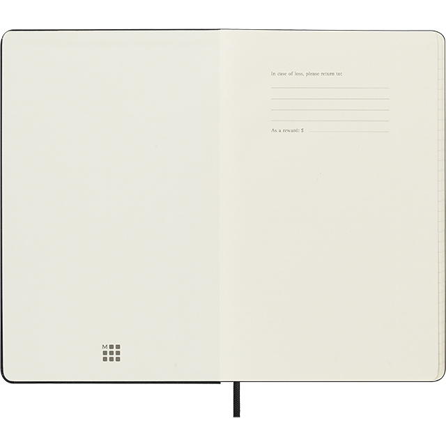 MOLESKINE（モレスキン）2024年1月はじまり プロ バーチカルウィークリーダイアリー ハードカバー ラージサイズ ブラック DHB12PRO3Y24