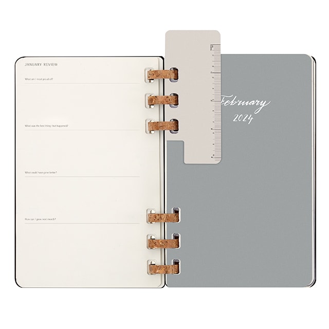 MOLESKINE（モレスキン）2024年1月はじまり スパイラルライフプランナー ラージサイズ ブラック DHSPB12MWH3Y24