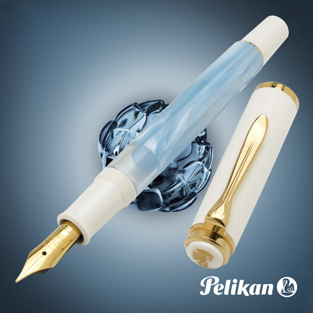 Pelikan（ペリカン）特別生産品 万年筆 クラシック M200 パステルブルー