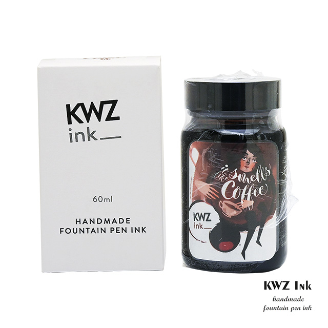 KWZink（カウゼットインク） ボトルインク 香り付き It smells like coffee 60ml