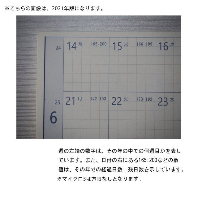あたぼうステーショナリー システム手帳リフィル 2025年版 じゃばらんだ マイクロ5 JB-0044