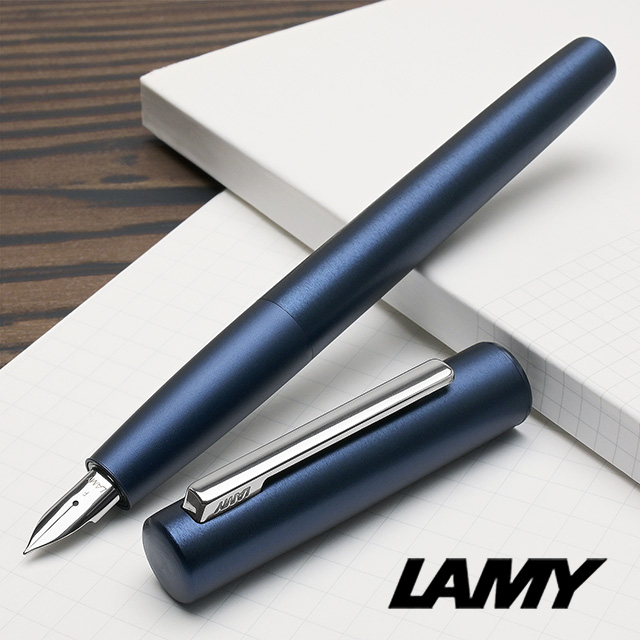 LAMY（ラミー）限定品 万年筆 アイオン ディープダークブルー