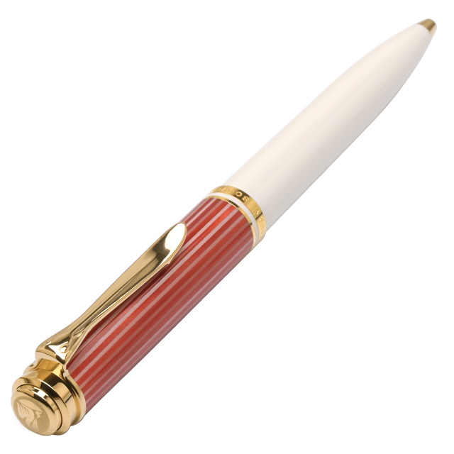 Pelikan（ペリカン）特別生産品 ボールペン スーベレーン K600 レッドホワイト