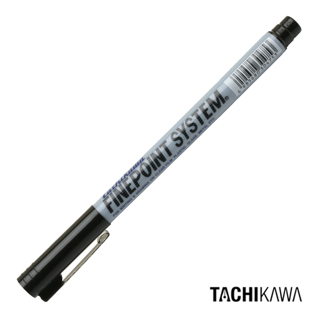タチカワ ミリペン ファインポイントシステム 油性 0.05mm FOB-005