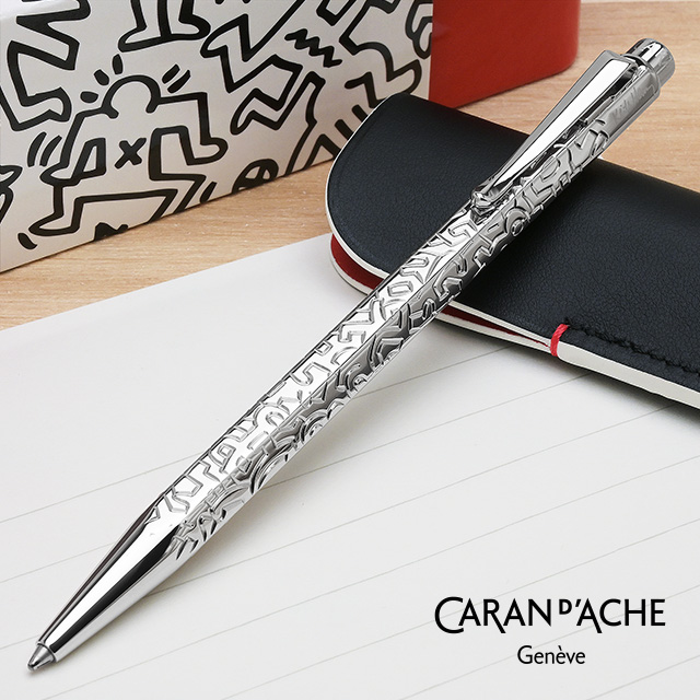 CARAN D'ACHE（カランダッシュ） 限定品 ボールペン エクリドール キース・へリング ギフトセット CC0890-023