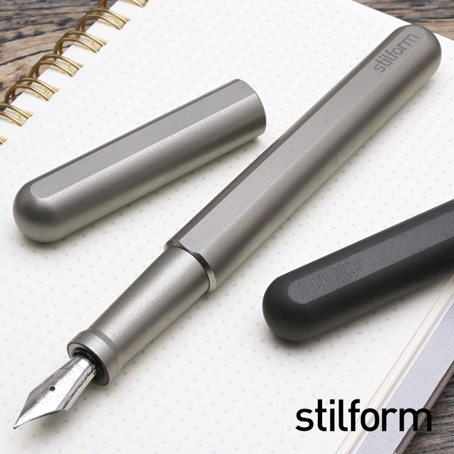 stilform（スティルフォーム）万年筆 INK Titannium Matte