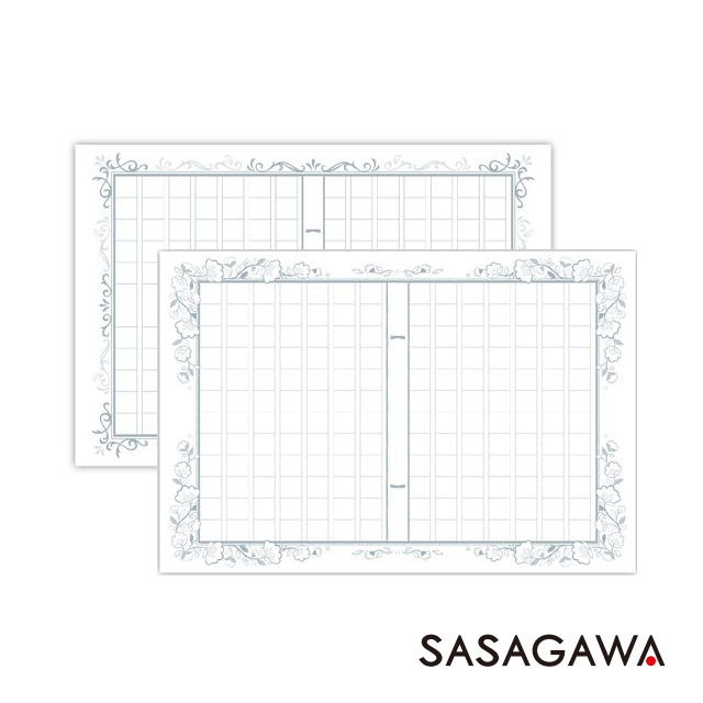 ササガワ 綴 インクで綴る原稿用紙 ガルバス